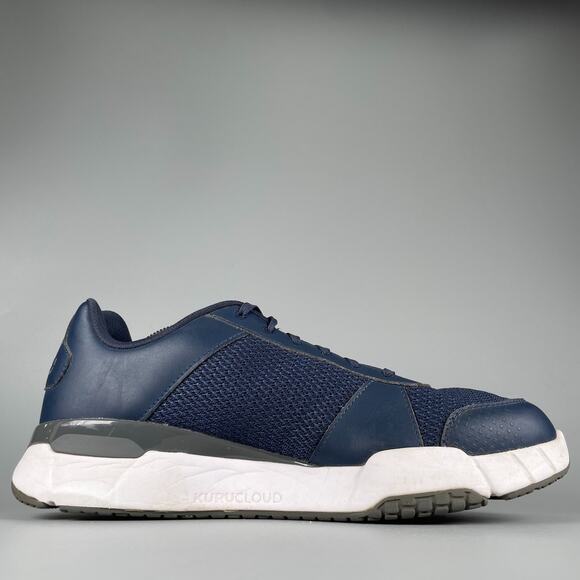 Kuru Quantum 2.0 Mens Size 12 Wide Blue White Athletic Running Shoes Sneaker EUC main image 6